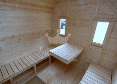 "CARRÉ" 5.24m x 2.38m Sauna "CARRÉ" 5.24m x 2.38m Sauna