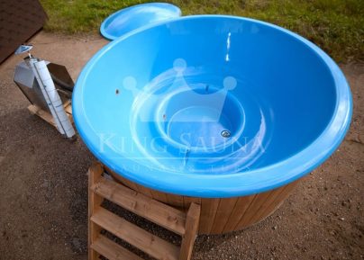 Construis-toi! "FIBRES DE VERRE" bain nordique avec décoration en bois Construis-toi! "FIBRES DE VERRE" bain nordique avec décoration en bois