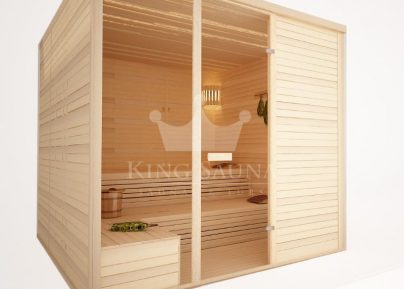 Sauna en bois "LA NORME" 2.19m x 2.19m Sauna en bois "LA NORME" 2.19m x 2.19m