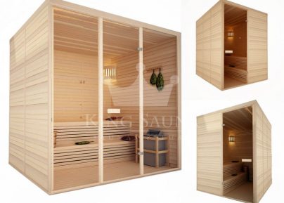 Sauna assemblable "LA NORME" 2.19m x 1.52m Sauna assemblable "LA NORME" 2.19m x 1.52m