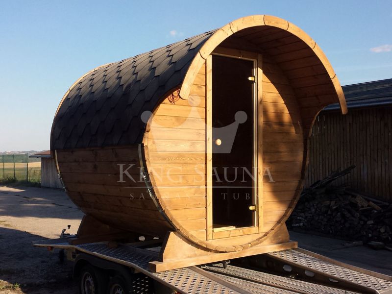 Construis-toi! Forme ronde en forme de baril Sauna Construis-toi! Forme ronde en forme de baril Sauna