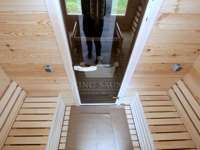 Construis-toi! Forme ronde en forme de baril Sauna Construis-toi! Forme ronde en forme de baril Sauna