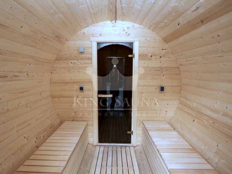 Construis-toi! Forme ronde en forme de baril Sauna Construis-toi! Forme ronde en forme de baril Sauna
