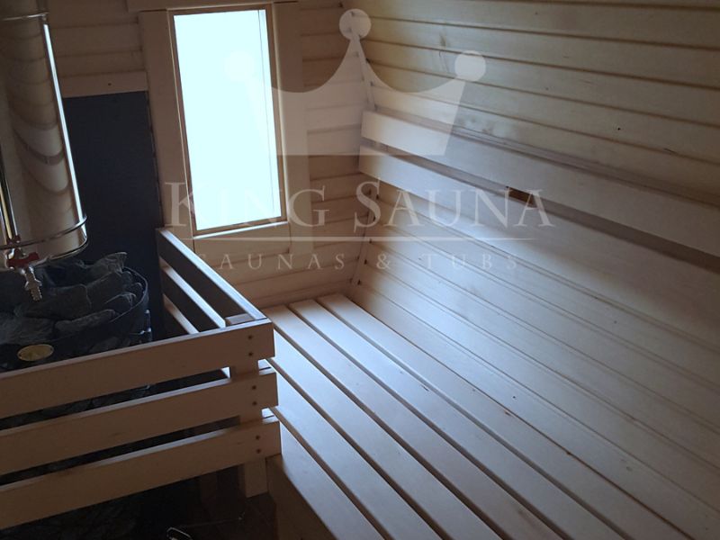 Construis-toi! Forme ronde en forme de baril Sauna Construis-toi! Forme ronde en forme de baril Sauna
