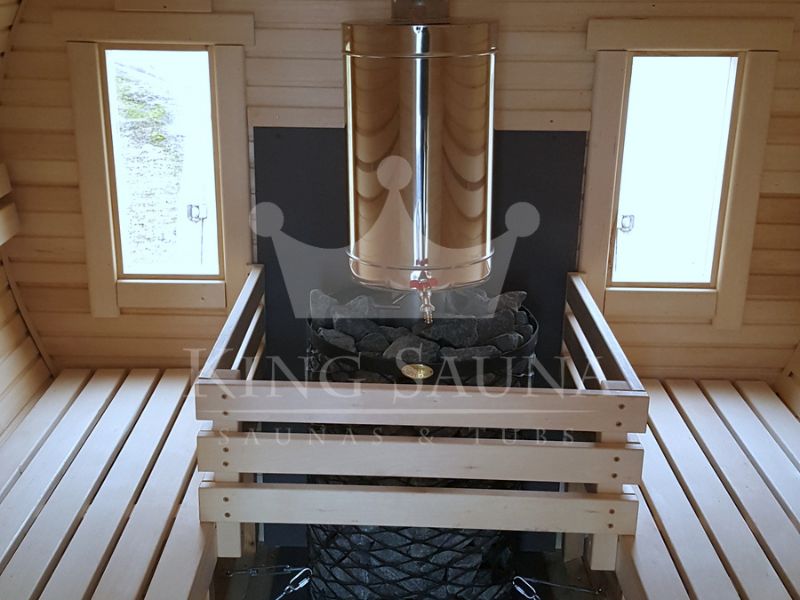 Construis-toi! Forme ronde en forme de baril Sauna Construis-toi! Forme ronde en forme de baril Sauna