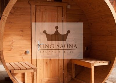 Les saunas en « tonneau » ronds