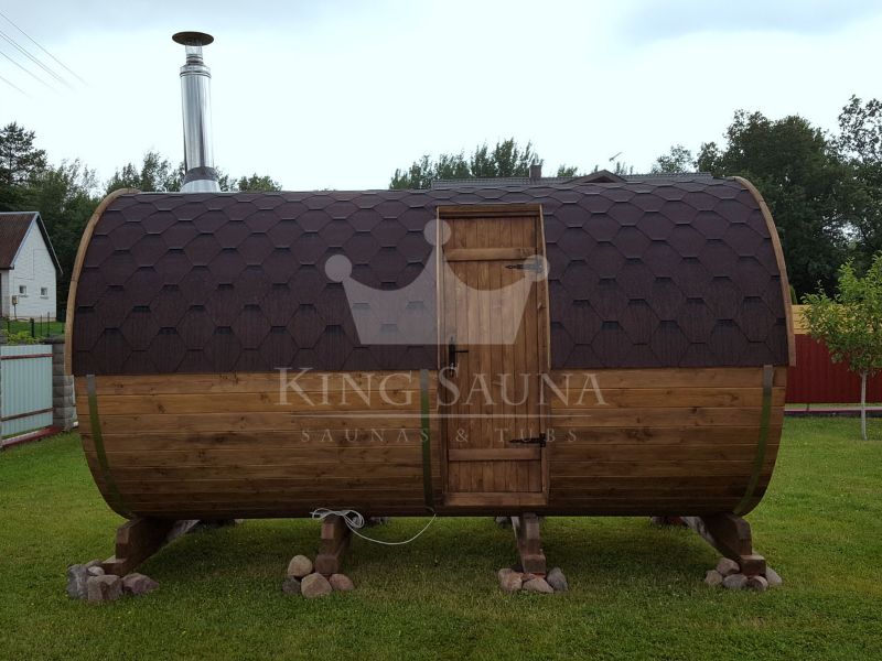 Construis-toi! Forme ronde en forme de baril Sauna Construis-toi! Forme ronde en forme de baril Sauna