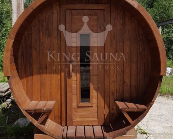 Sauna rond extérieur 3.24m