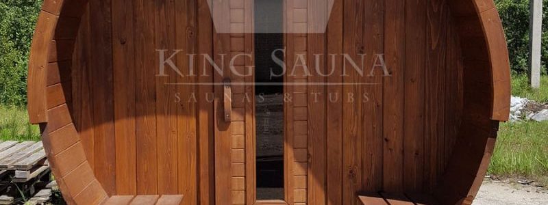 Sauna rond extérieur 3.24m