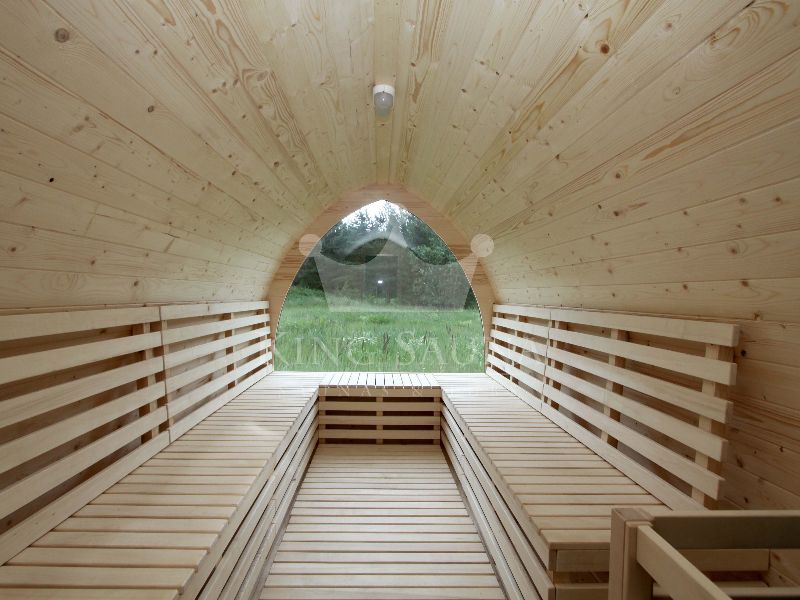 Construis-toi! "IGLOO" Forme Sauna extérieur "Baril" Construis-toi! "IGLOO" Forme Sauna extérieur "Baril"