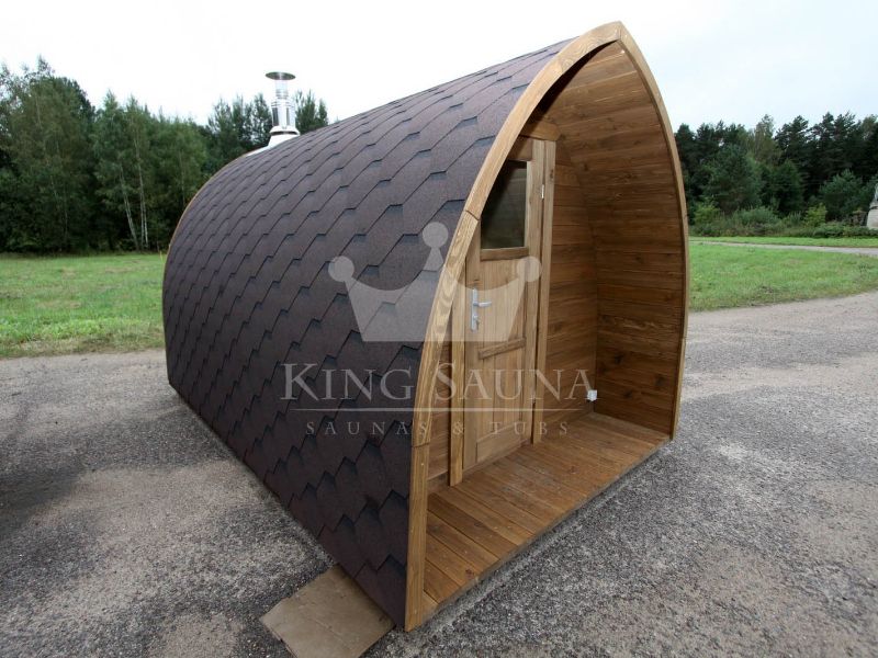Construis-toi! "IGLOO" Forme Sauna extérieur "Baril" Construis-toi! "IGLOO" Forme Sauna extérieur "Baril"
