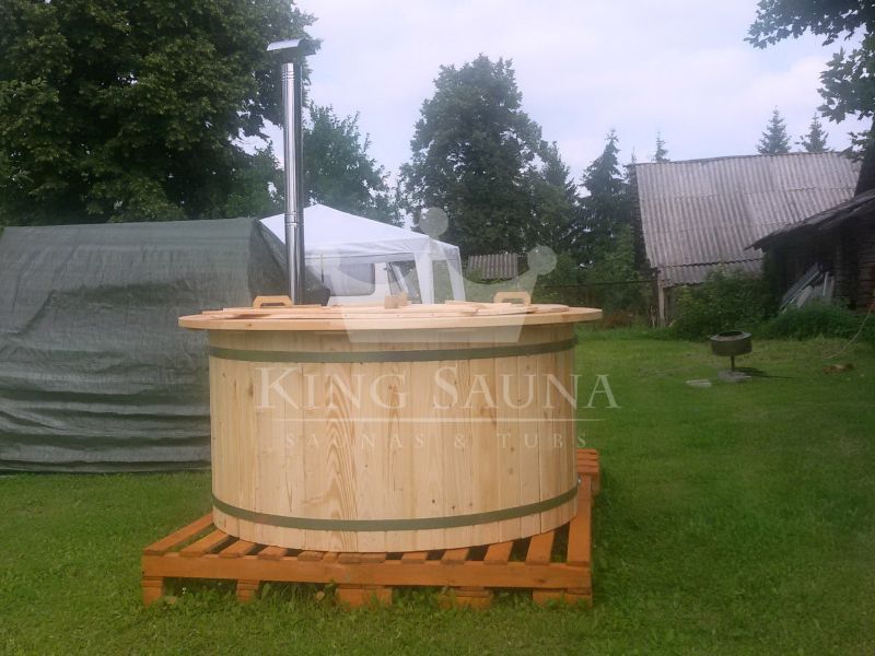 Bain nordique "EN BOIS" 2.0m avec four externe Bain nordique "EN BOIS" 2.0m avec four externe