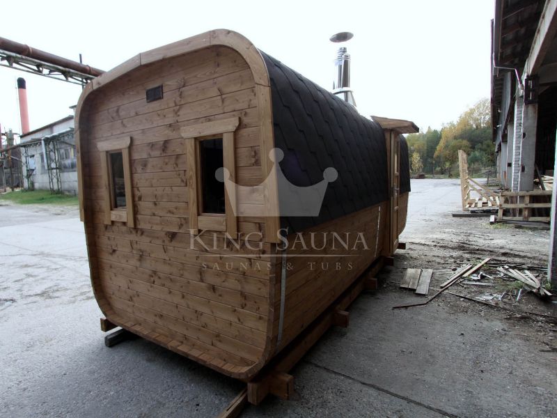 "CARRÉ" 5.24m x 2.38m Sauna "CARRÉ" 5.24m x 2.38m Sauna