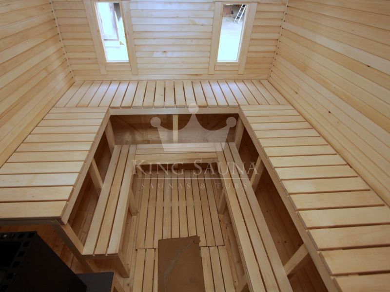 "CARRÉ" 5.24m x 2.38m Sauna "CARRÉ" 5.24m x 2.38m Sauna