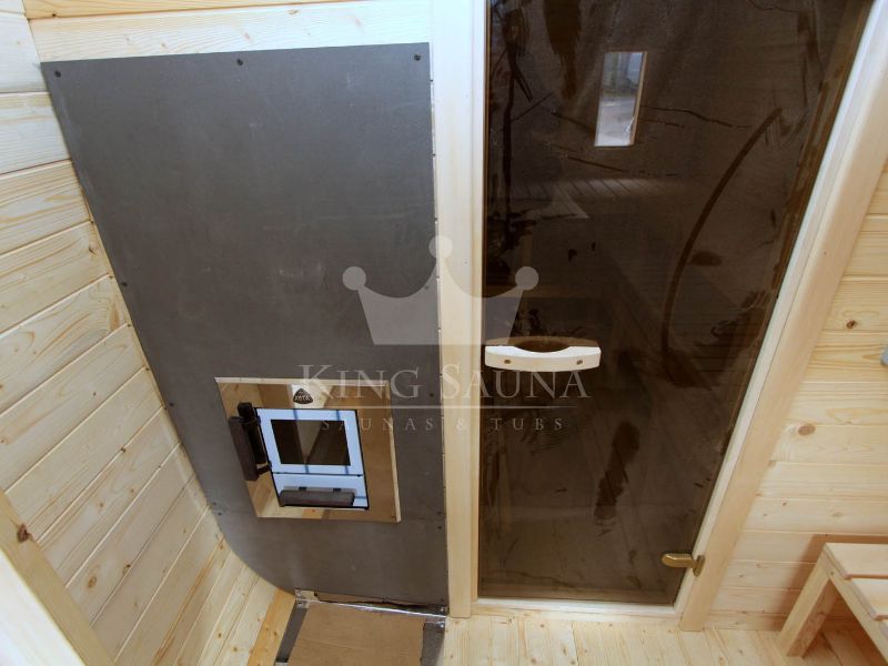 "CARRÉ" 5.24m x 2.38m Sauna "CARRÉ" 5.24m x 2.38m Sauna