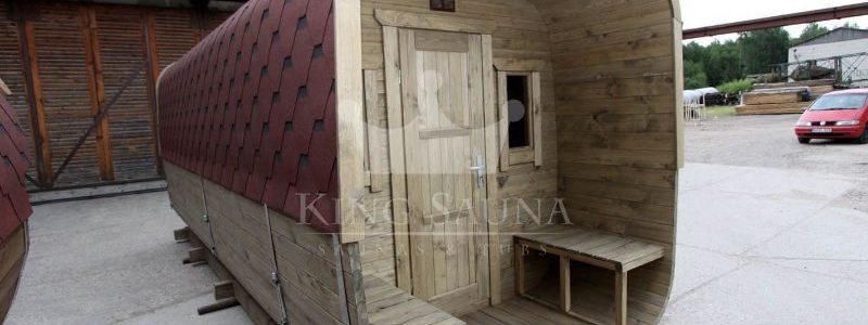 Sauna carré baril 6.0m