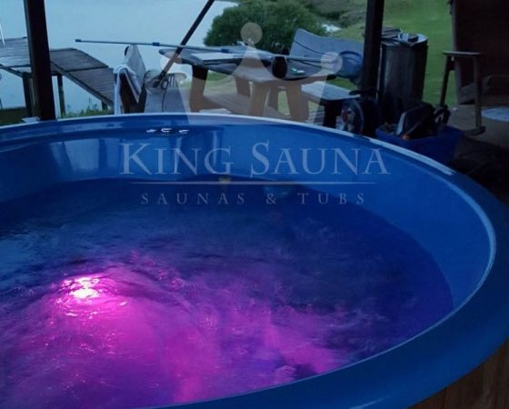 Bain nordique en fibre de verre