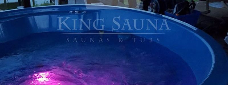 Bain nordique en fibre de verre