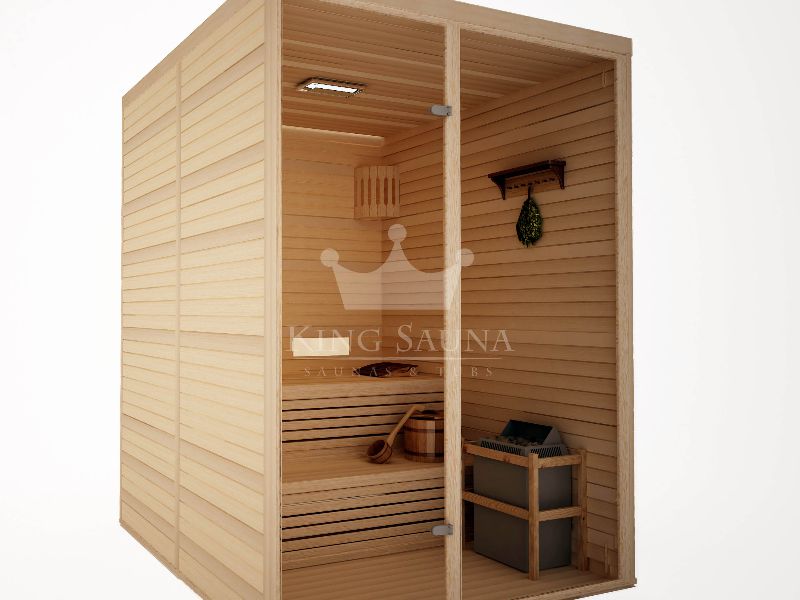 Sauna intérieur assemblable "LA NORME" 1.52m x 1.52m Sauna intérieur assemblable "LA NORME" 1.52m x 1.52m