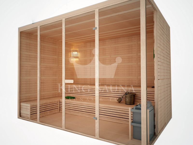 Sauna intérieur "LA NORME" pour votre maison 2.19m x 2.87m Sauna intérieur "LA NORME" pour votre maison 2.19m x 2.87m
